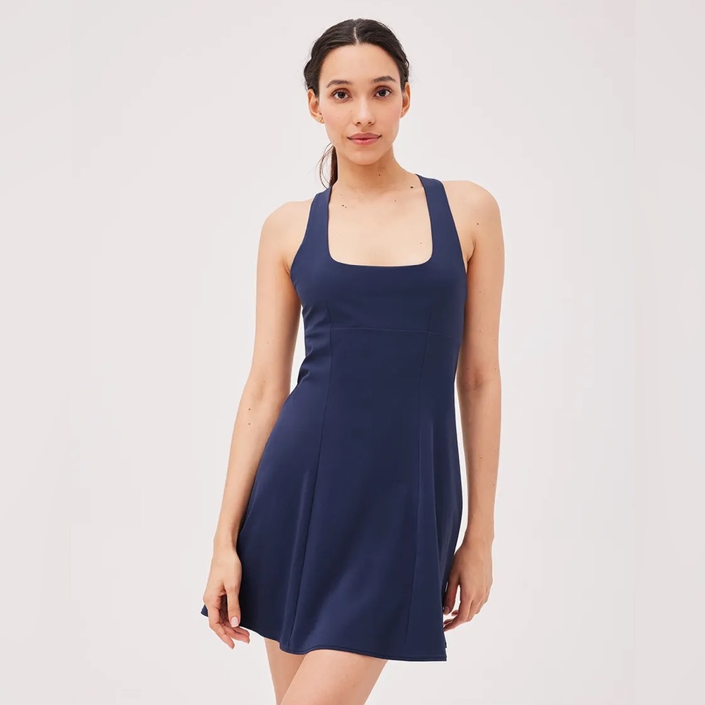 OUTDOOR VOICES Cross Back Dress